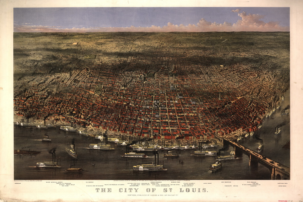Compton & Dry’s View of St. Louis – Distilled History