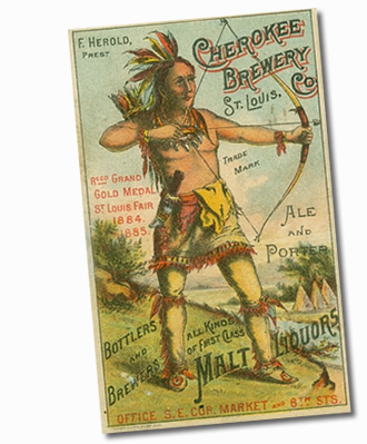 Cherokee Brewery Card