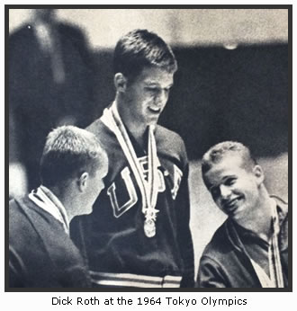 Dick Roth at the 1964 Tokyo Olympics