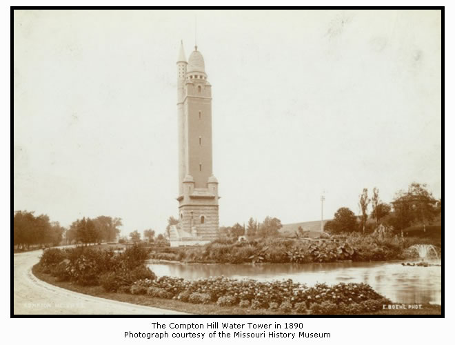 The Compton Hill Water Tower in 1890