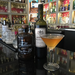 Fillier's Martini at the Gin Room
