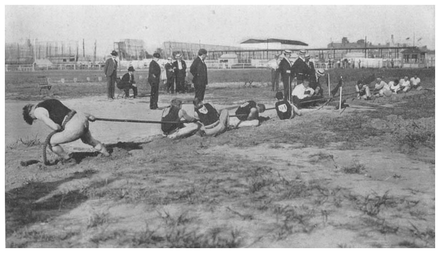 Tug of War in the 1904 Olympics Tug of War in the 1904 Olympics