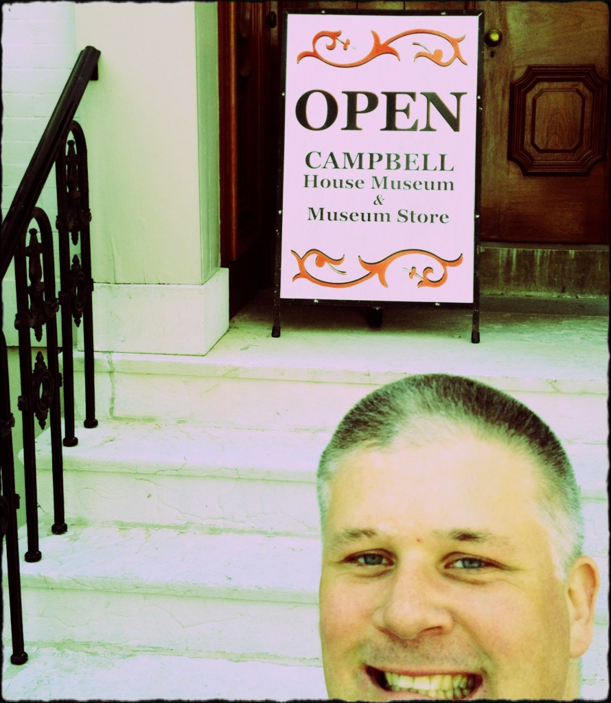 Me at the Campbell House