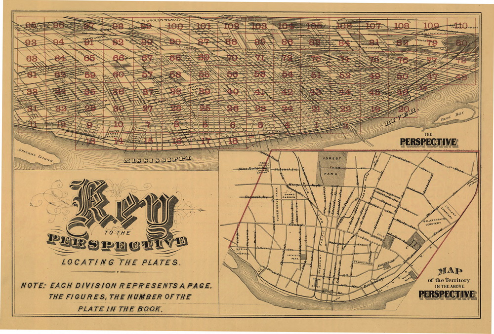 Compton & Dry Map Key