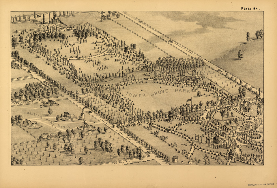 Pictorial St. Louis 1875: Tower Grove Park