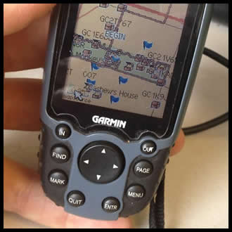 Using a Garmin for the Bike-a-Sketch