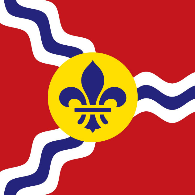 The St Louis Flag  St Louis—250 years, 250 cakes. And now, Beyond