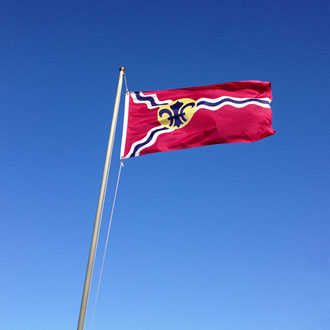 Three Flags, The flags of the City of St. Louis, the United…