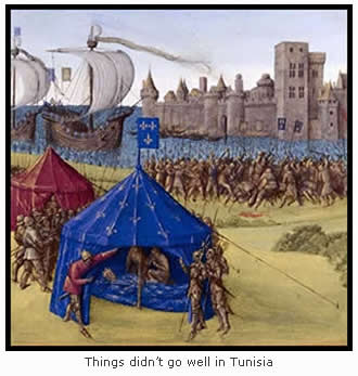 Louis IX on a Bed of Ashes