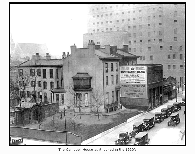 The Campbell House in the 1930's