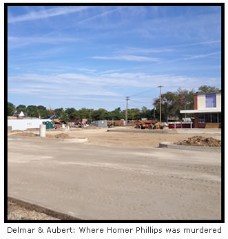 The Corner of Aubert Avenue & Delmar Boulevard