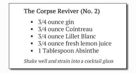 Corpse Reviver No. 2 Recipe