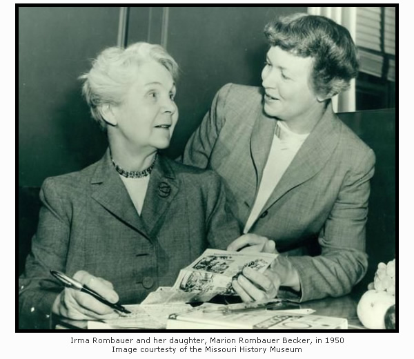 Irma Rombauer & Marion Rombauer Becker in 1950