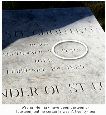 Auguste Chouteau's Grave