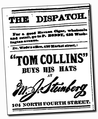 Tom Collins Ad