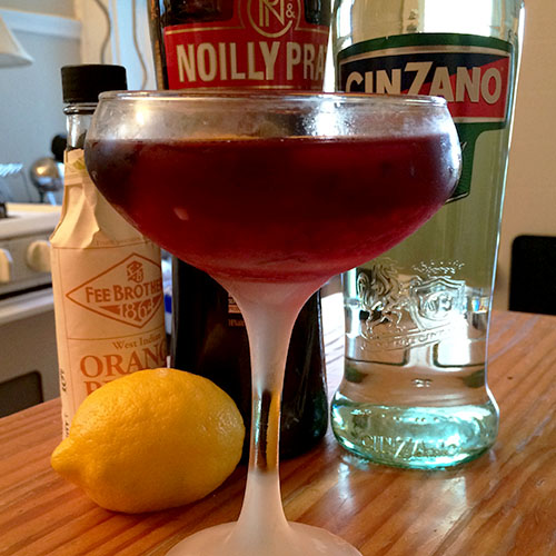 The Sufragette Cocktail