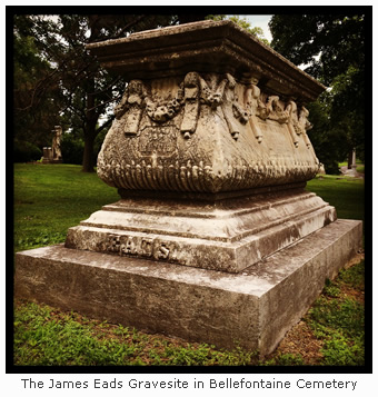 Eads Gravesite in Bellefontaine Cemetery