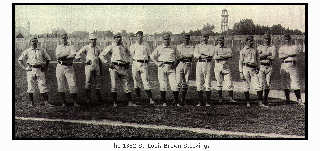 1882 St. Louis Brown Stockings