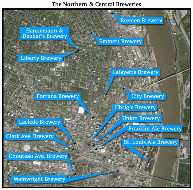 The Northern & Central Breweries