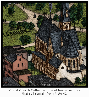 Christ Church Cathedral on Plate 42