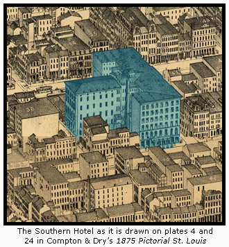 The Southern Hotel on Plates 4 & 24