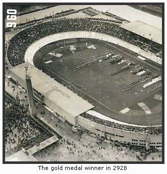 1928 Olympic Stadium in Amsterdam