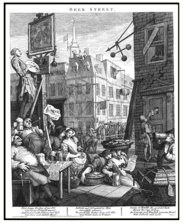 William Hogarth's Beer Street