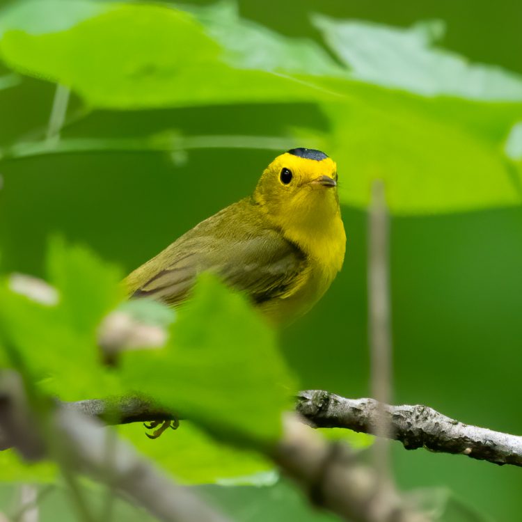Wilson&#039;s Warbler, Forest Park